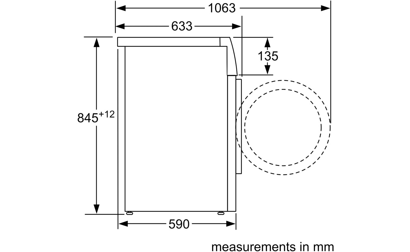 Bosch 9kg Front Load Smart Washing Machine WAN24126AU