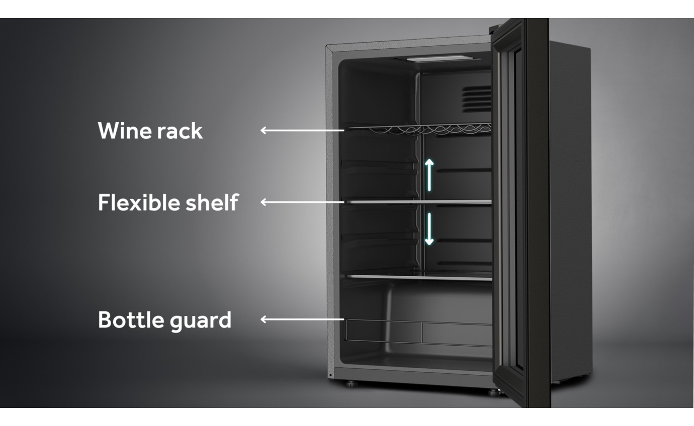 Haier 87L Beverage Centre (Black) HRF90UC