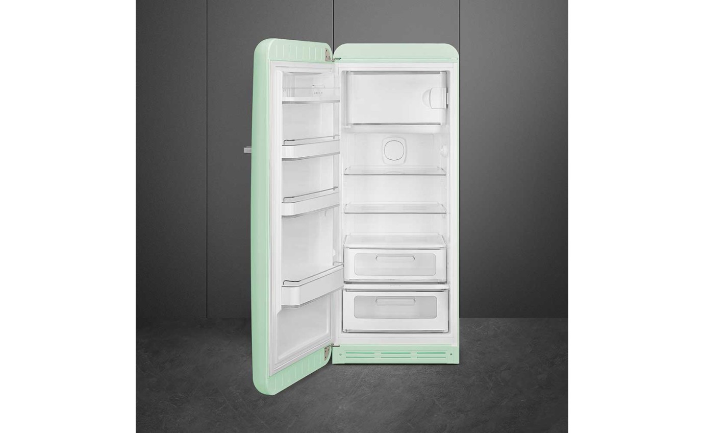 Smeg 270L 50s Style Retro Single Door Fridge (Pastel Green) FAB28LPG5AU