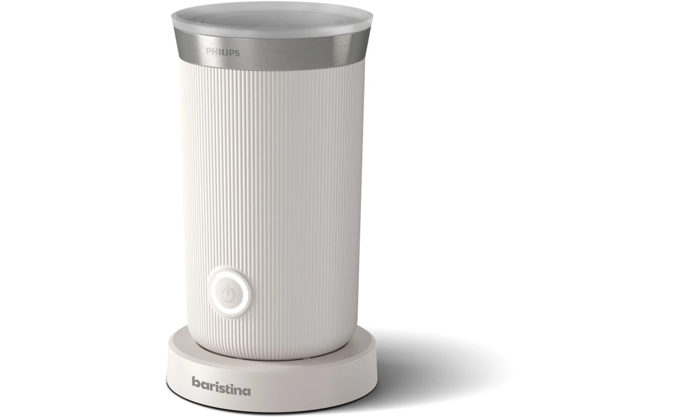 Philips Baristina Milk Frother (Cloud White) BAR31100