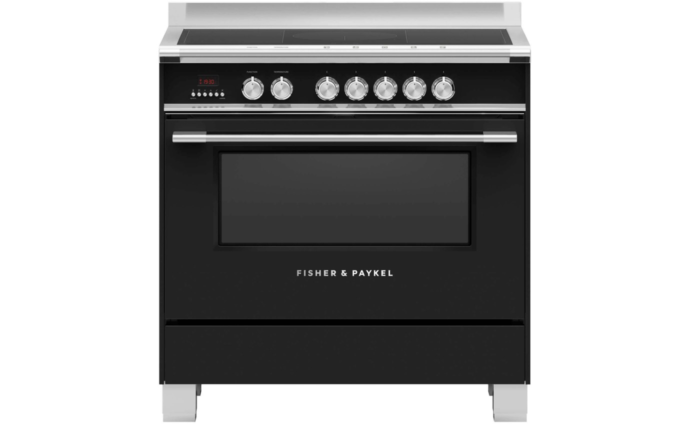 Fisher & Paykel 90cm Series 7 Classic 5 Zone Induction Cooker, 2 SmartZones OR90SCI4B1