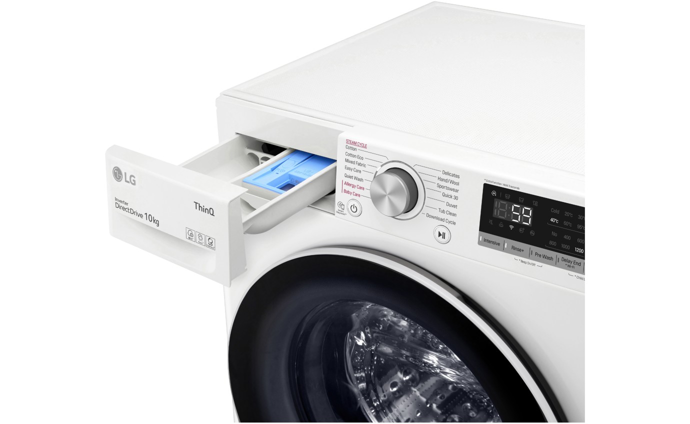 LG 10kg Front Load Washing Machine WV51410W