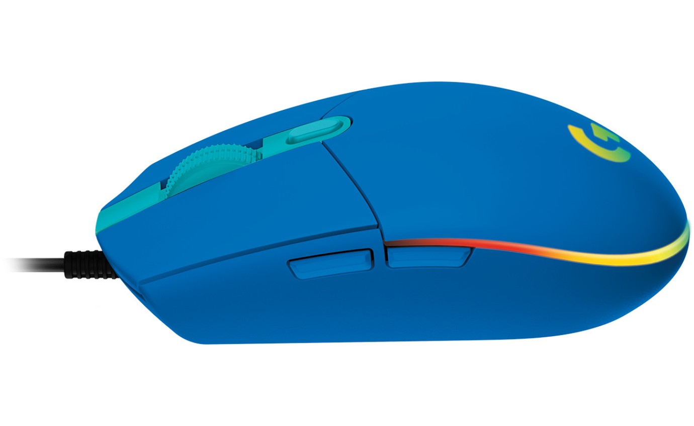 Logitech G G203 Lightsync Gaming Mouse (Blue) 910005792