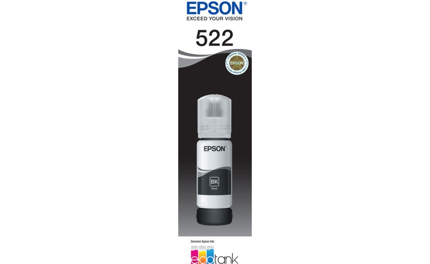 Epson 522 EcoTank Ink Bottle (Black) T00M192
