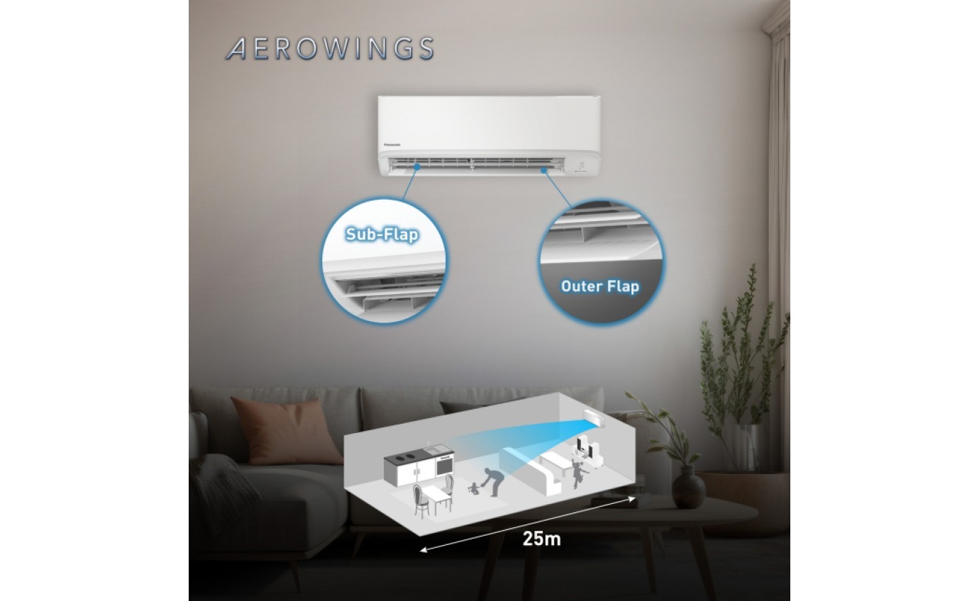 Panasonic 4.2kW/5kW Reverse Cycle Split System CSCUZ42AKR