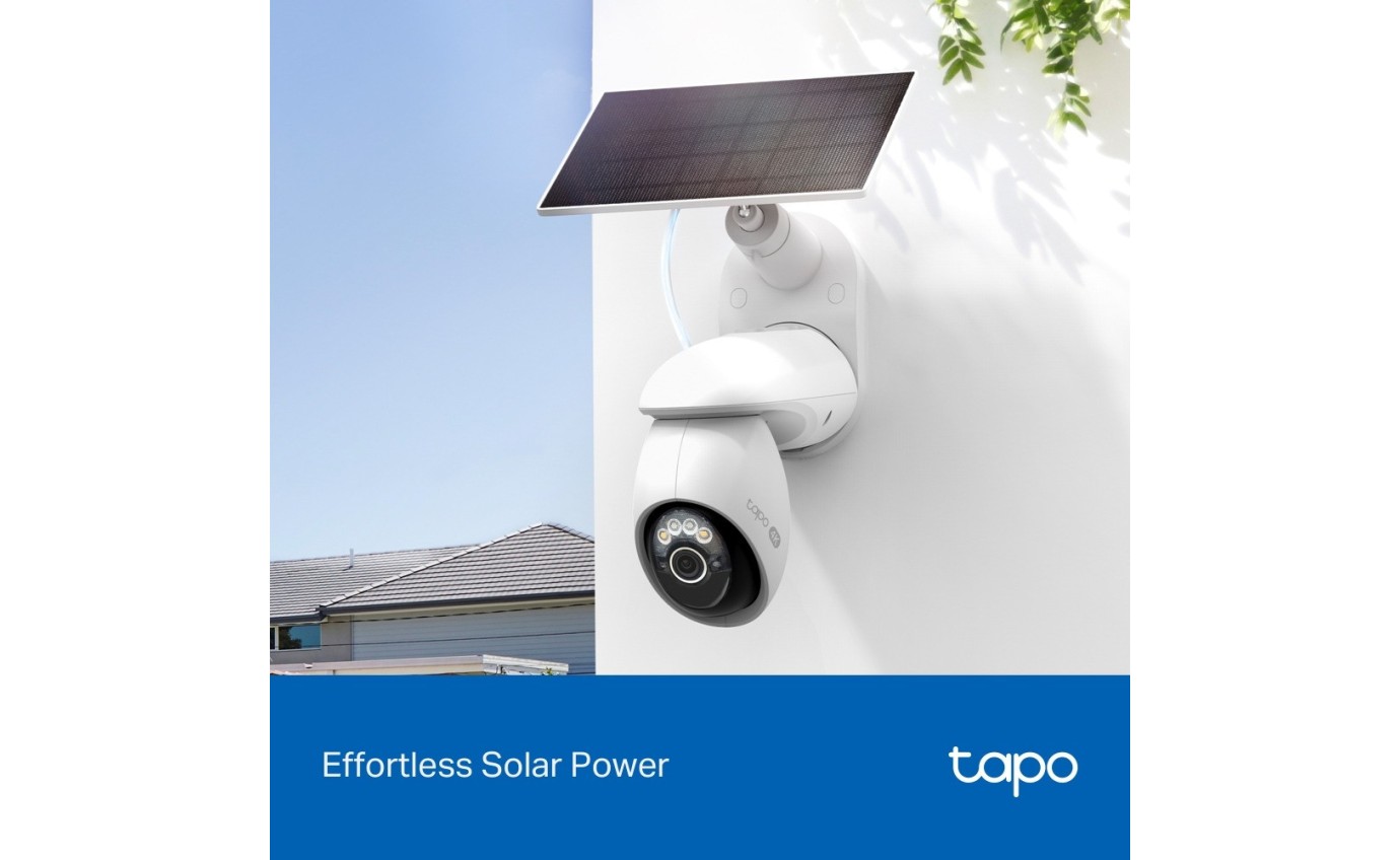 Tapo 4K 8MP Solar-Powered Pan/Tilt Security Camera Kit TAPOC660KIT