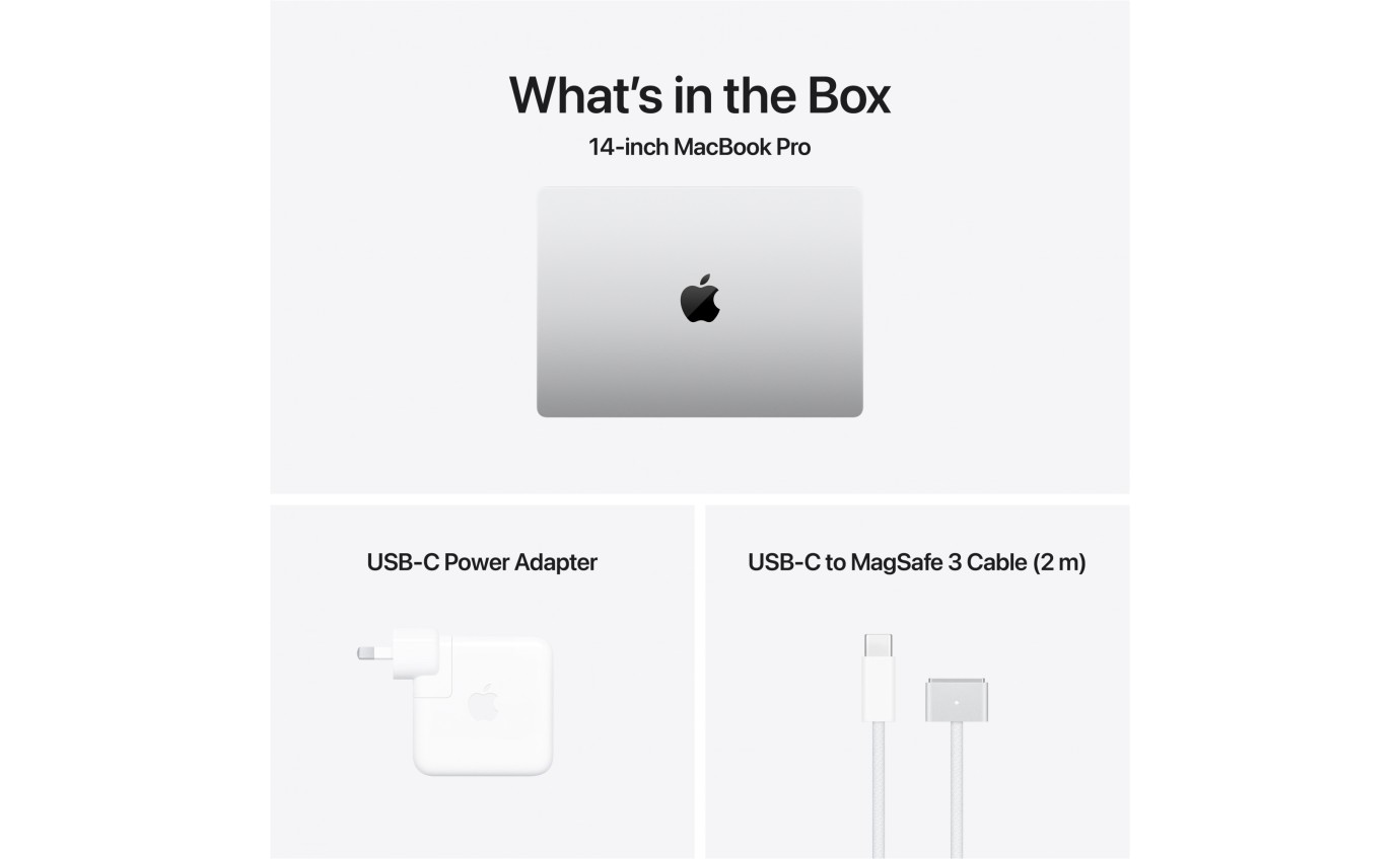 Apple MacBook Pro 14-inch M4 Pro Chip 24GB RAM 1TB (Silver) MX2F3XA