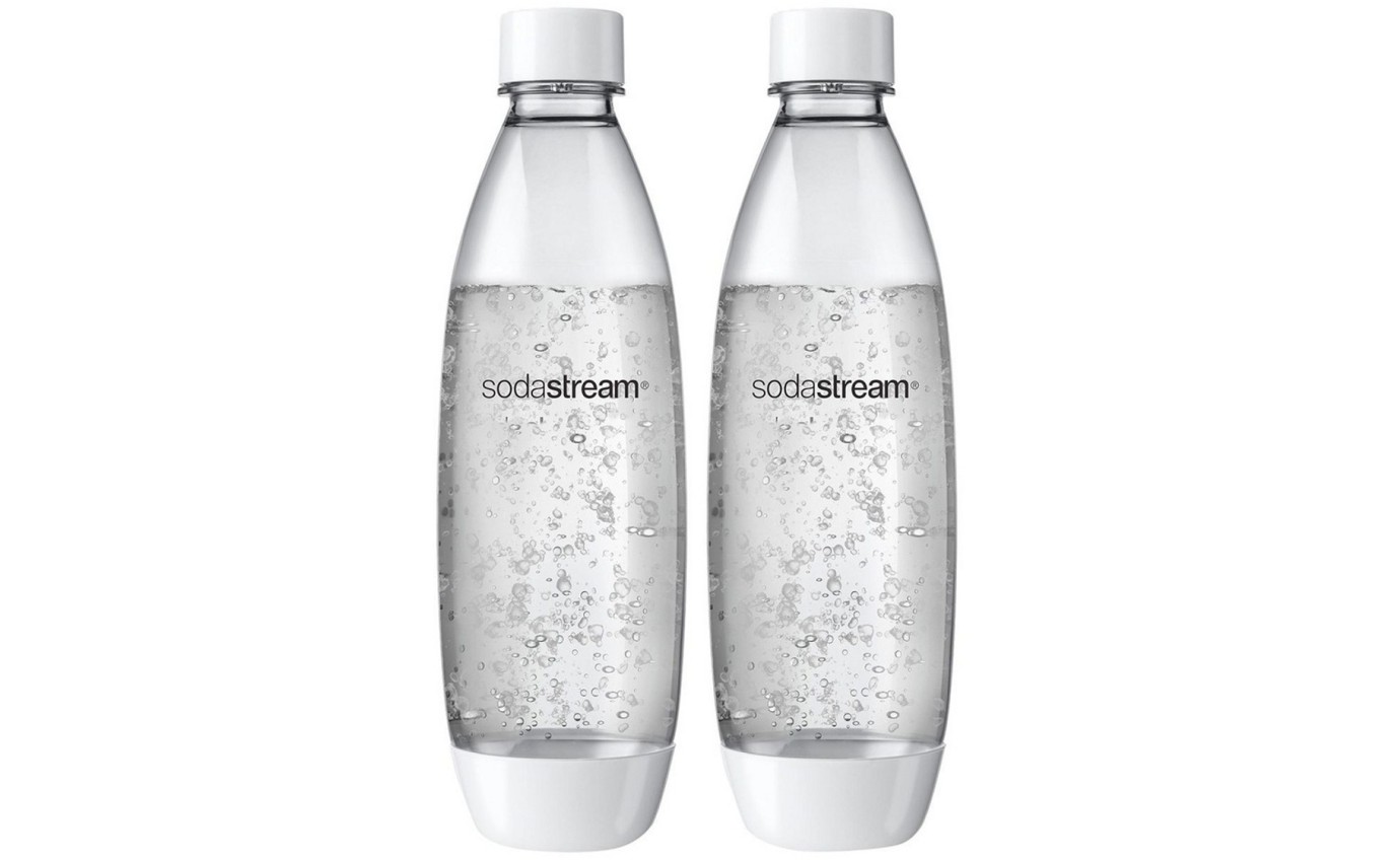 SodaStream Fuse 1 Litre Bottles Dishwasher Safe Twin-Pack (Black) main image 0