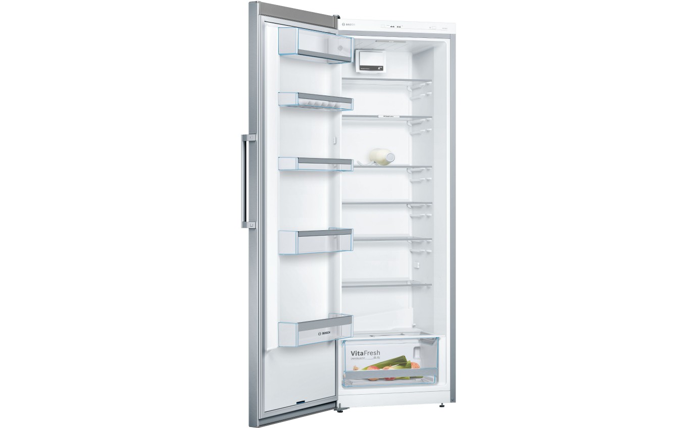 Bosch 324L Single Door Fridge (Stainless Steel) KSV33VI3A