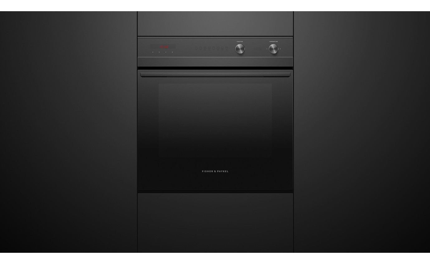 Fisher & Paykel 60cm Series 5 Contemporary Pyrolytic Oven, 7 Function OB60SC7CEPB1
