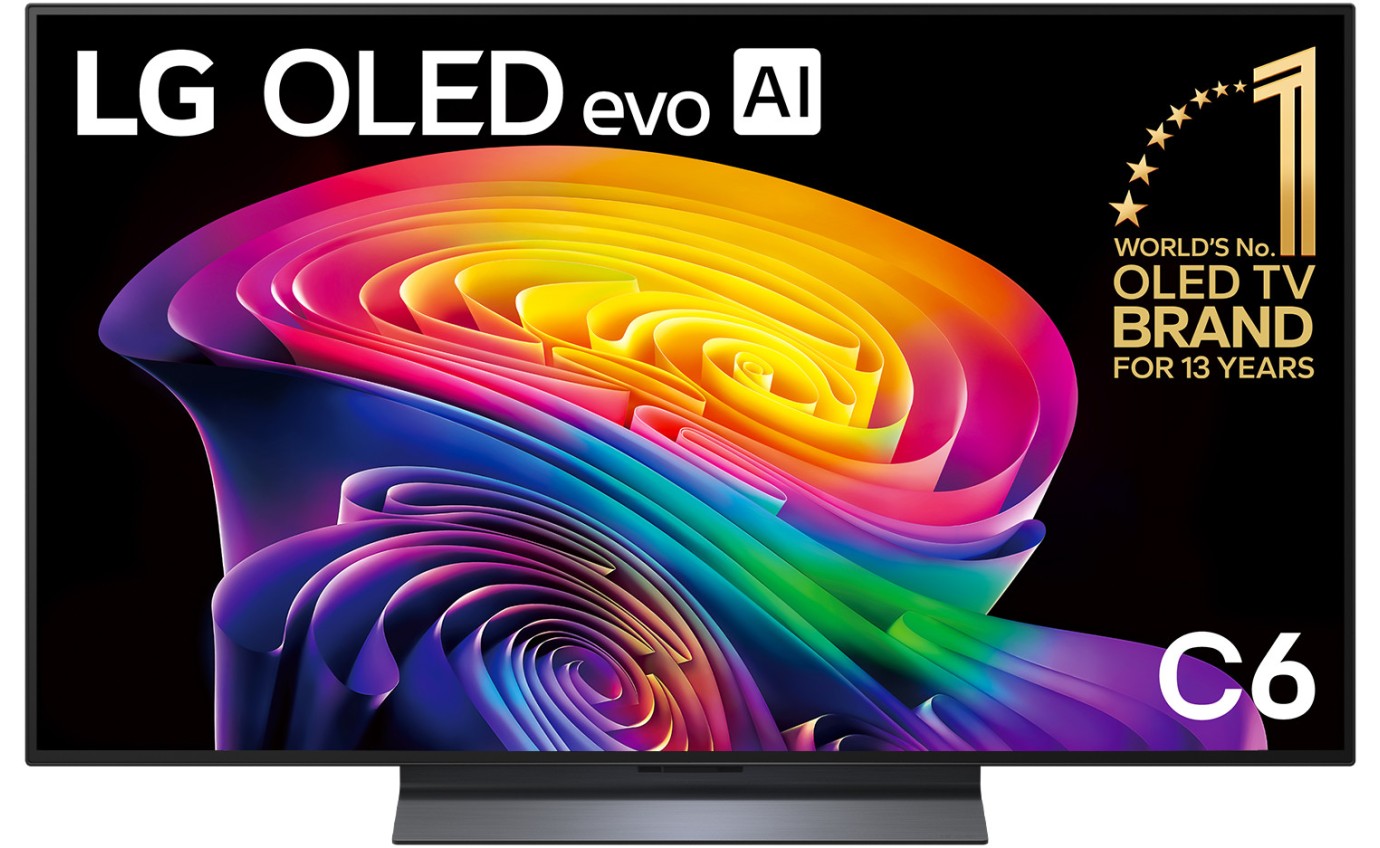 LG 48 inch C6 OLED evo AI 4K Smart TV OLED48C6PSA
