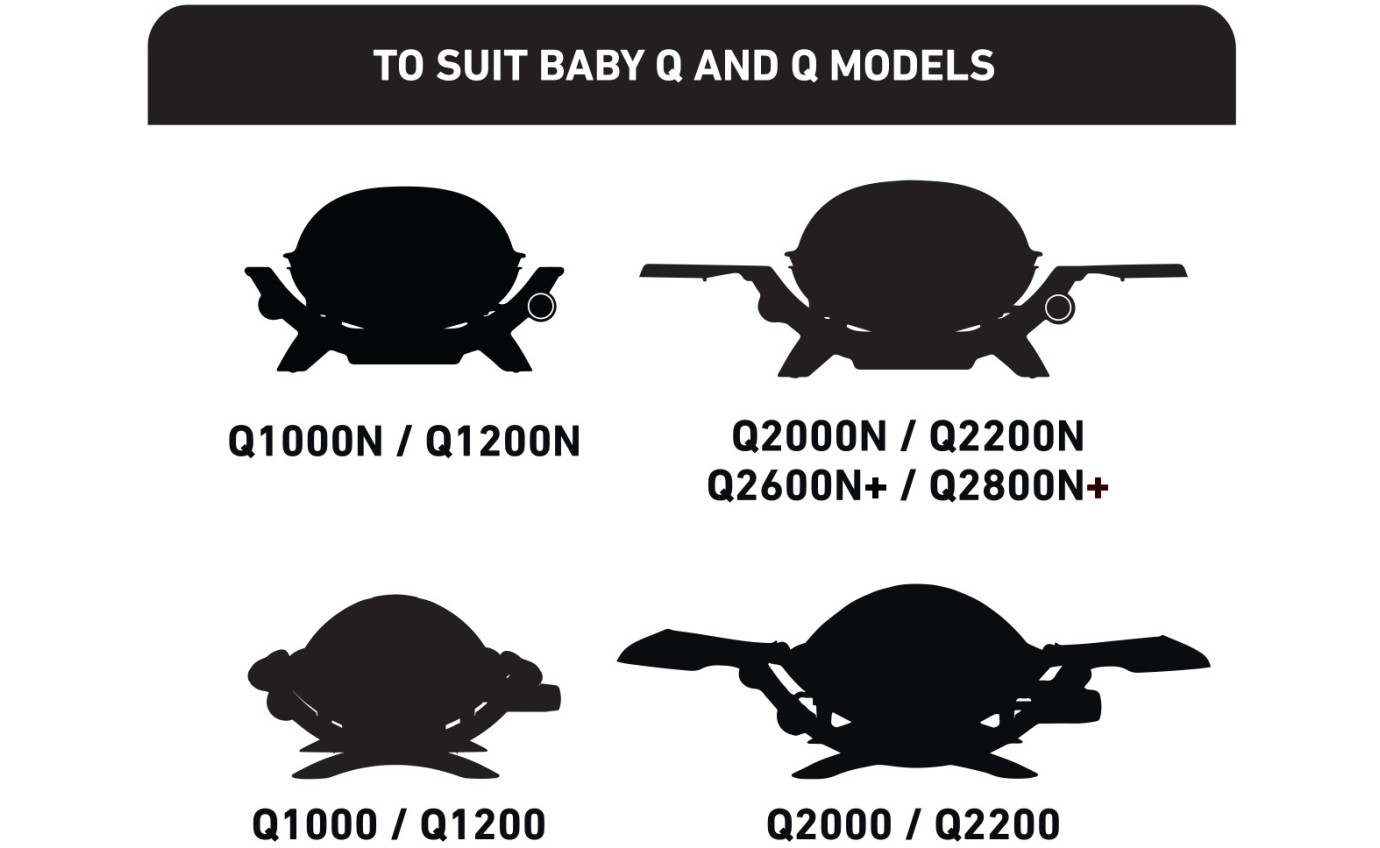 Weber Premium Cart Baby Q and Q 3400175