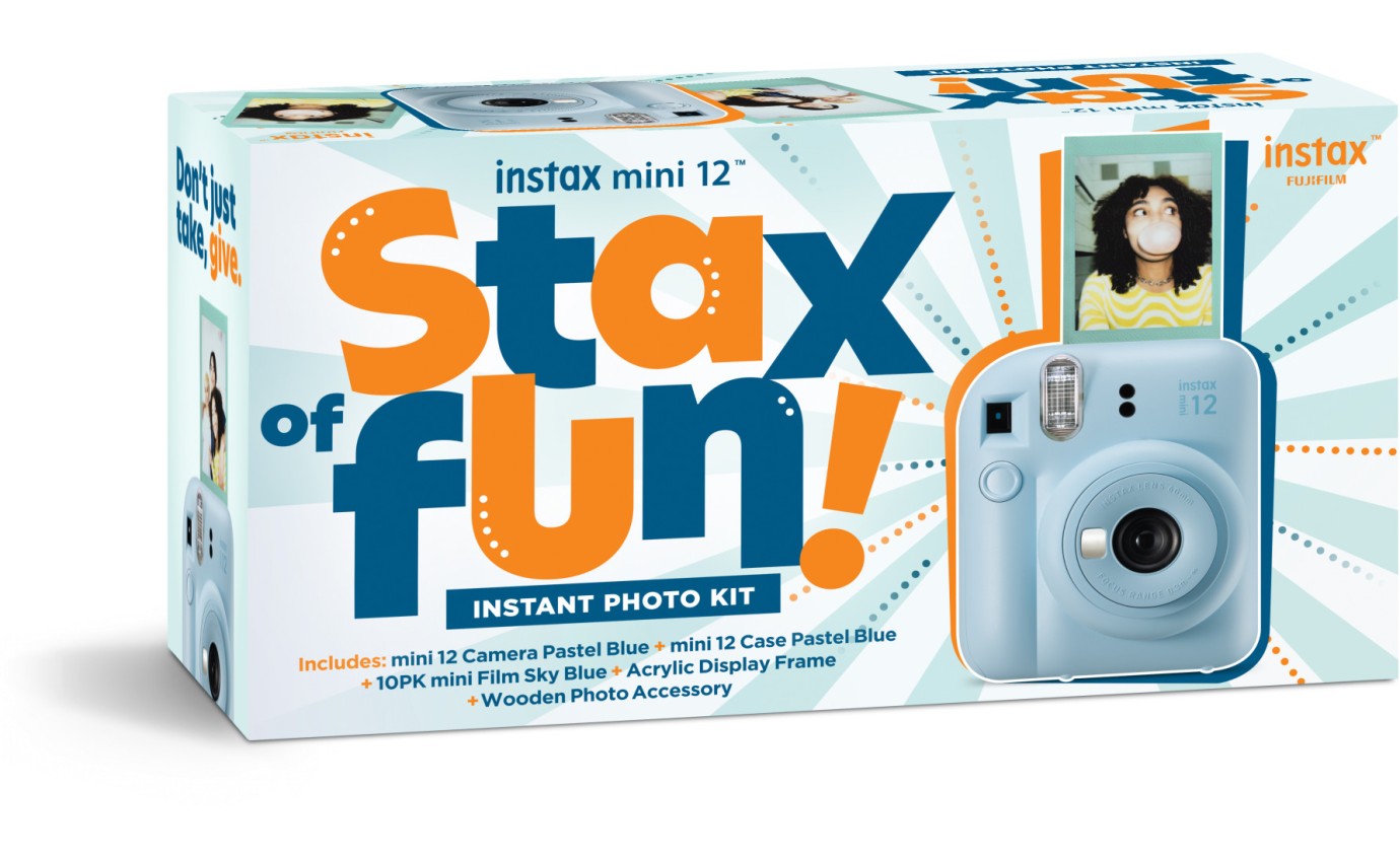 Fujifilm Instax mini 12 Memory Maker Bundle (Pastel Blue) 88422