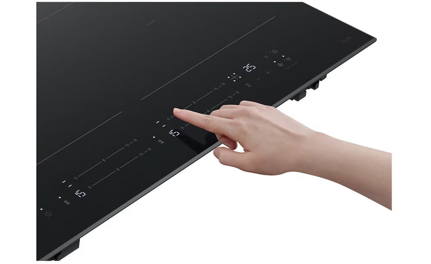 LG 60cm 4 Zone Induction Cooktop BCI607B4BG