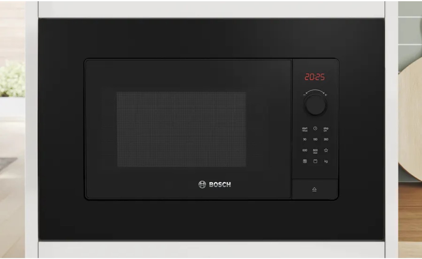 Bosch 25L Series 2 Built-In Microwave Oven (Black) BEL653MB4A