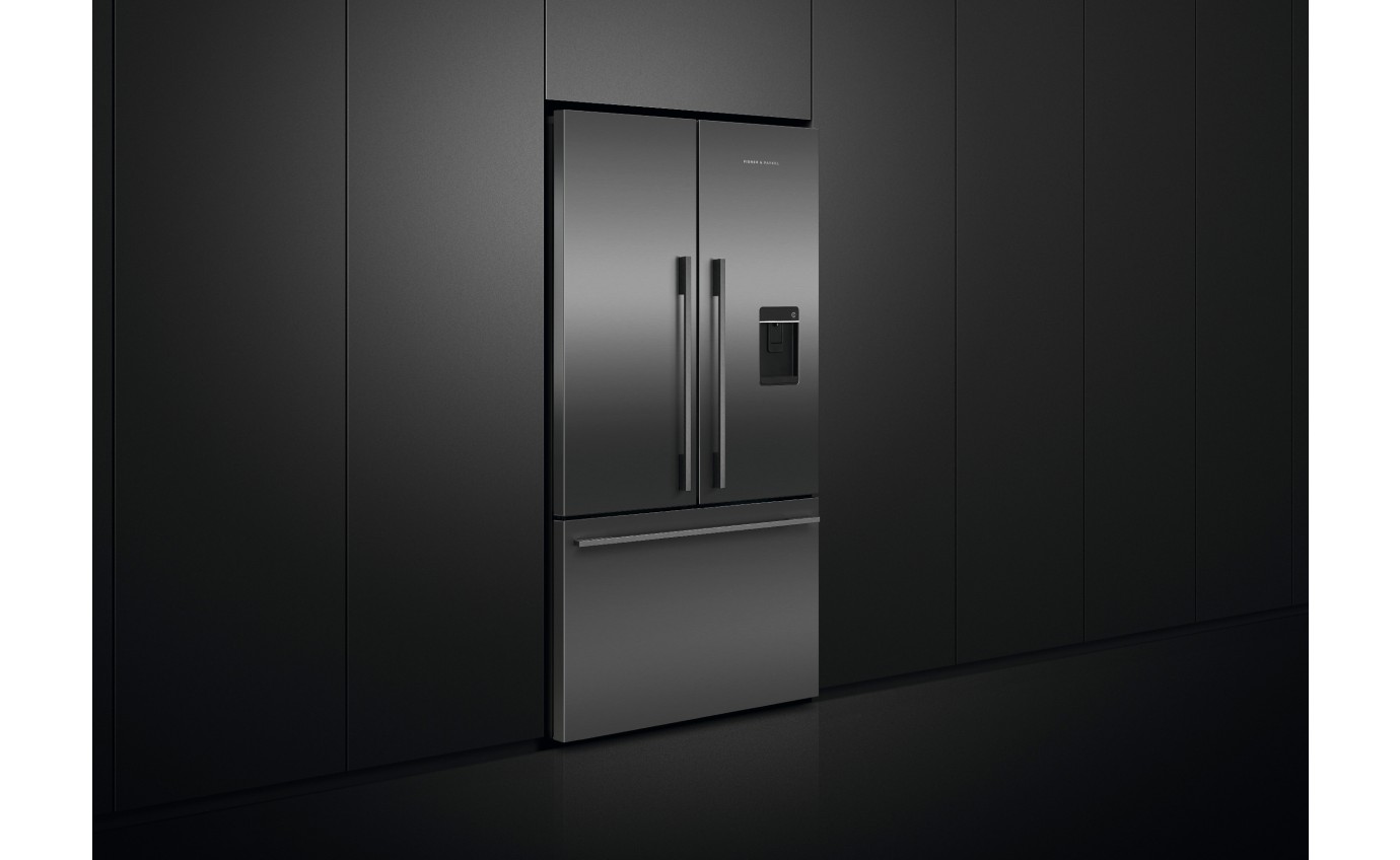 Fisher & Paykel 569L Series 7 French Door Refrigerator Freezer, Ice & Water RF610ADUB5