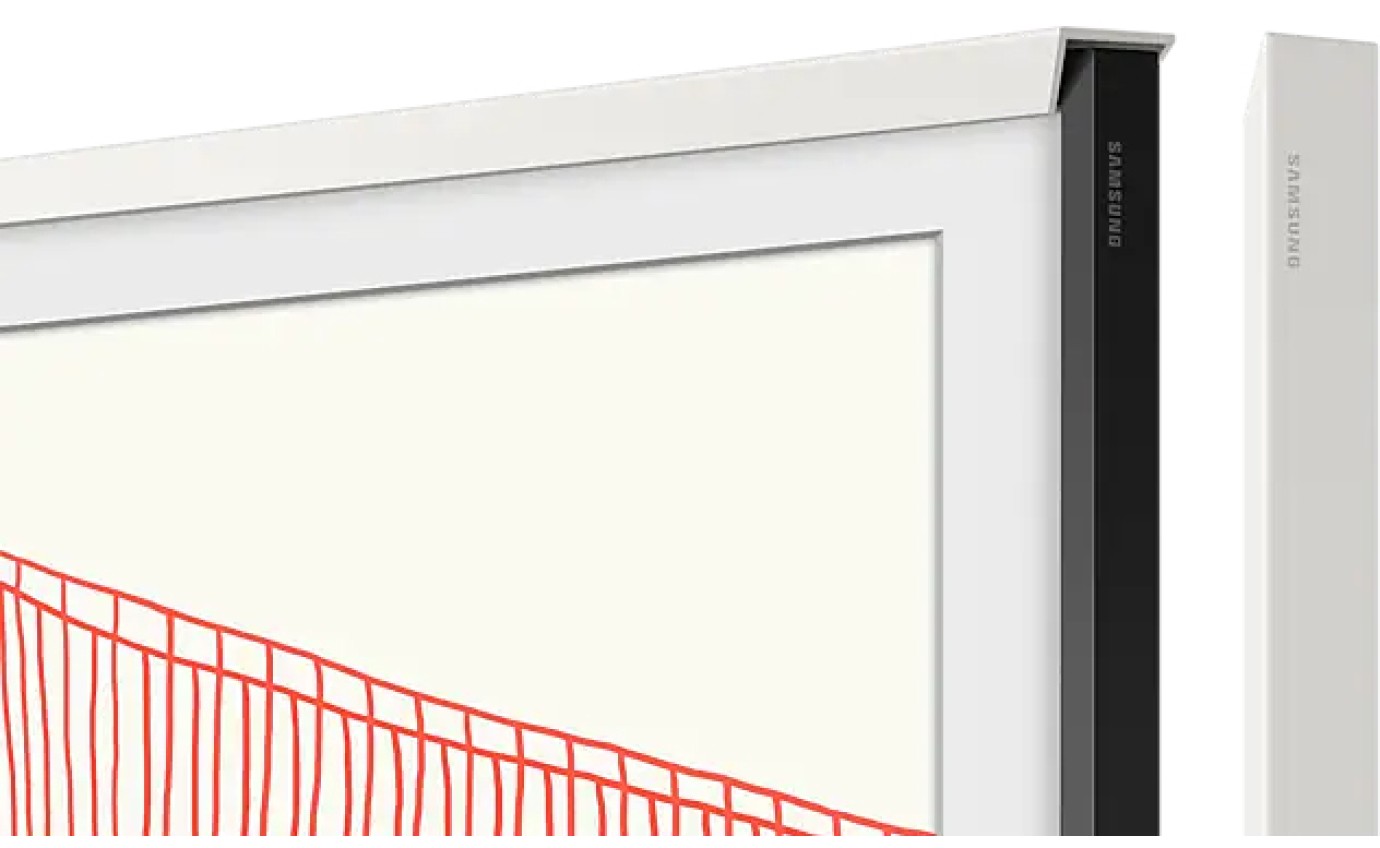 Samsung 65 inch Beveled Bezel for The Frame TV 2021/2022 (White) VGSCFA65WTCRU