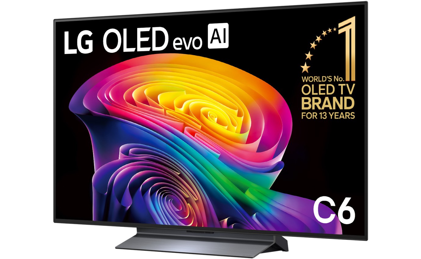 LG 48 inch C6 OLED evo AI 4K Smart TV OLED48C6PSA