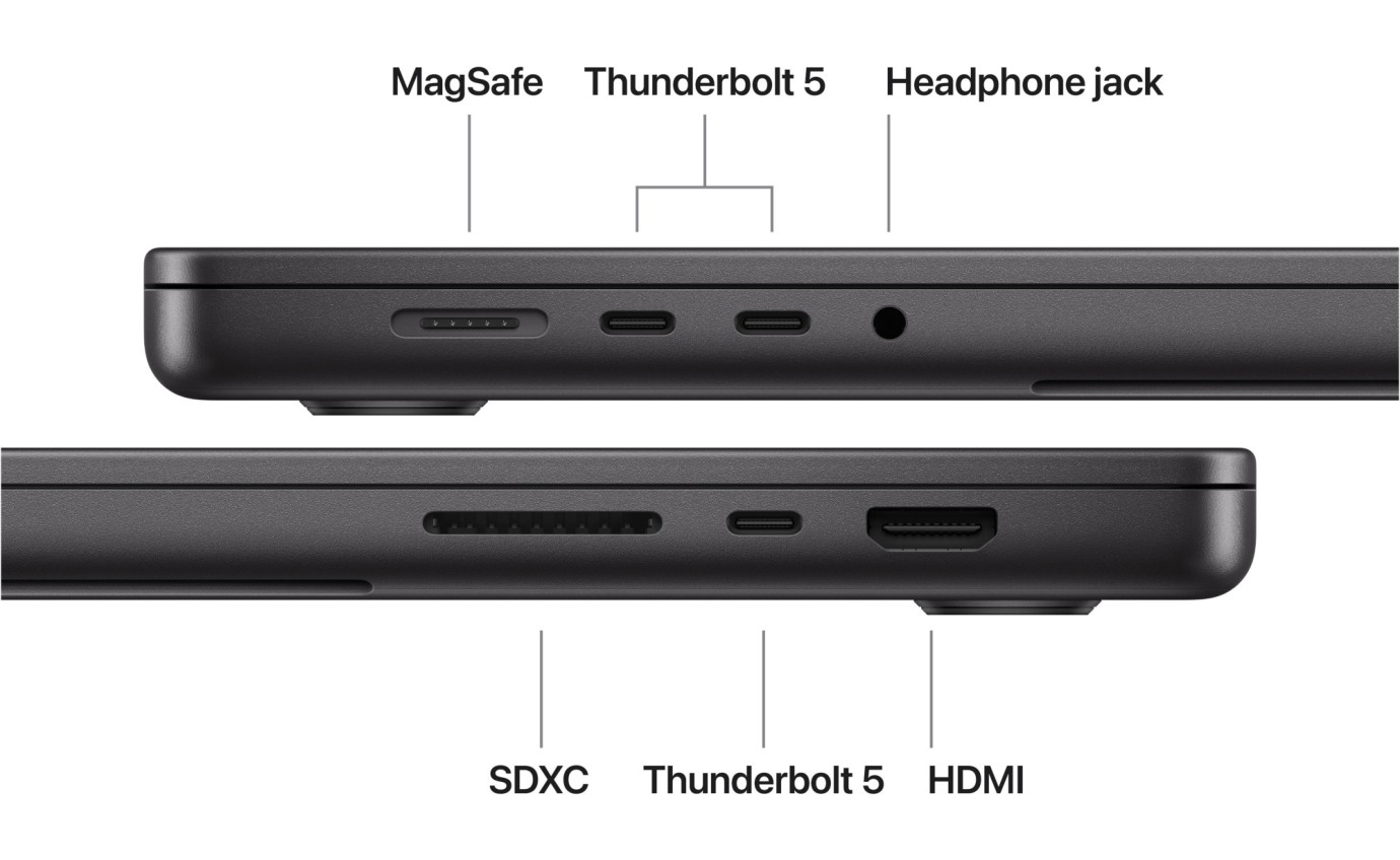 Apple MacBook Pro 16-inch M5 Pro 1TB/24GB (Space Black) MGEA4XA