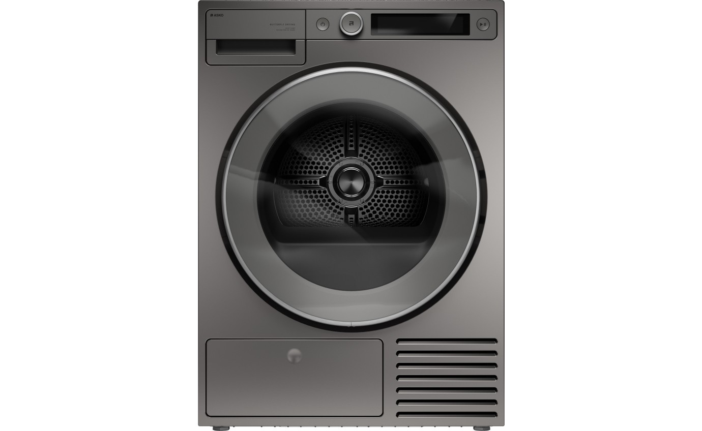 Asko 9kg Heat Pump Tumble Dryer (Titanium) T509HPT