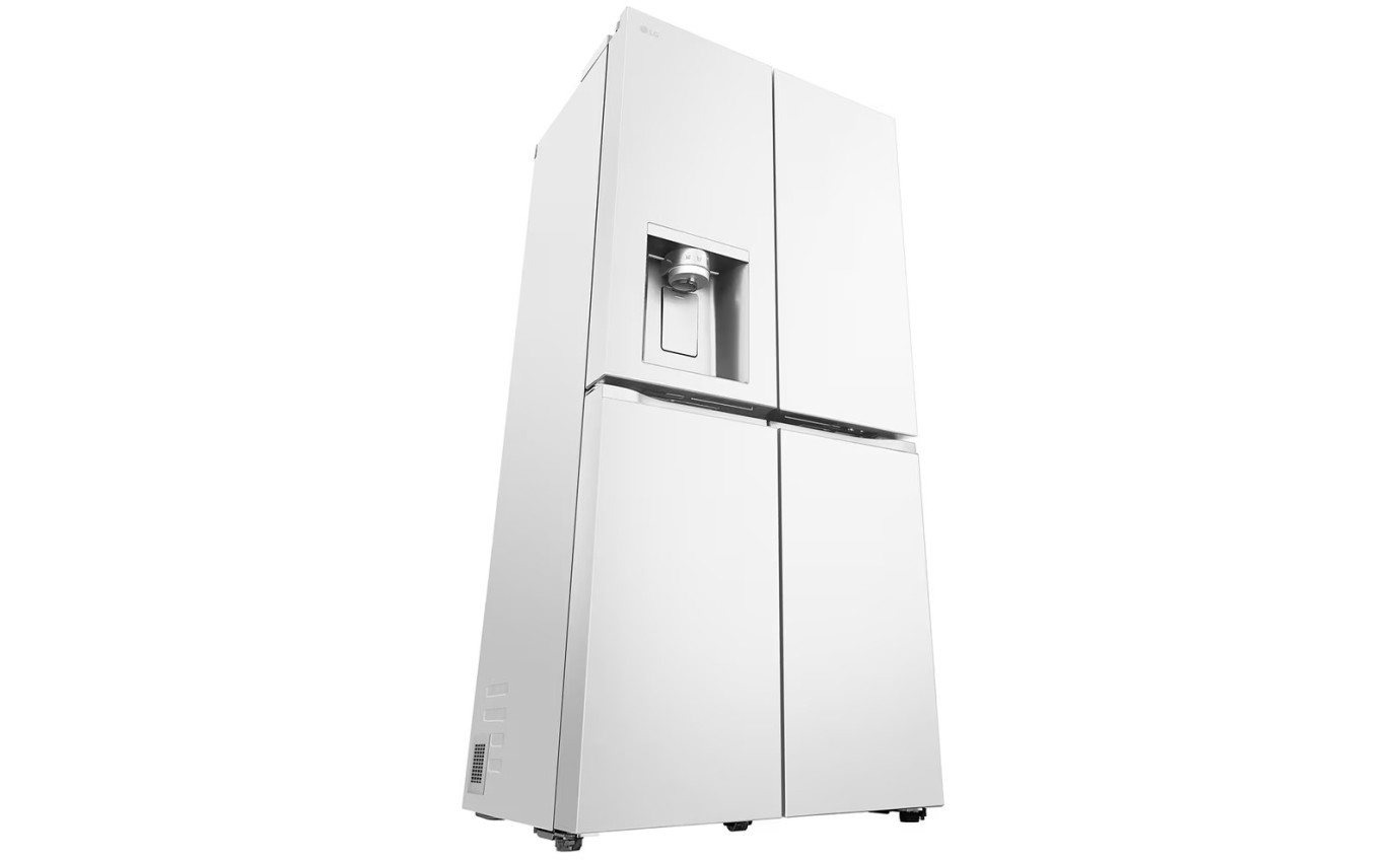 LG 506L Quad Door Fridge (White) GFL500MWH