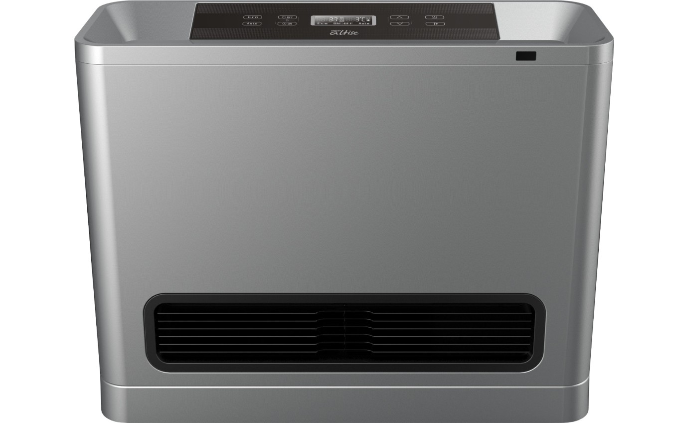 Omega Altise 25MJ Portable NG Gas Convection Heater (Silver) OAGCH25NGS