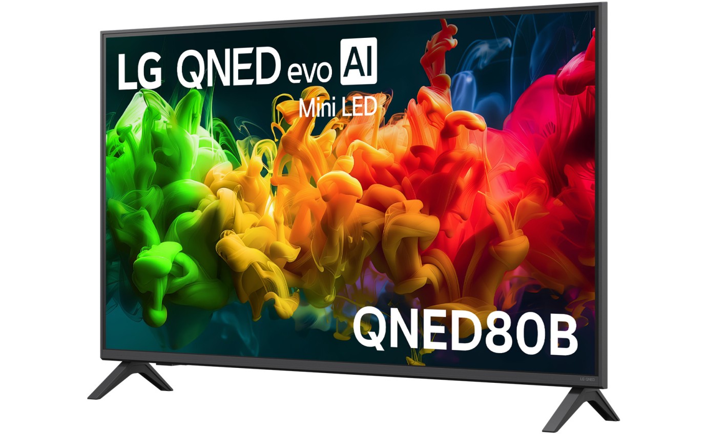 LG 43 inch QNED80B evo AI Mini LED 4K Smart TV 43QNED80BSA