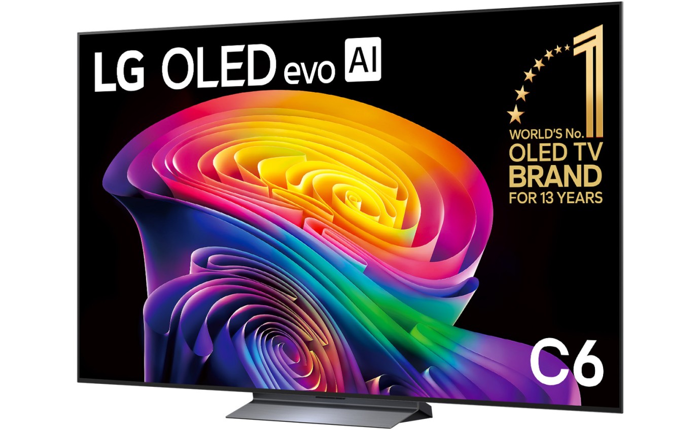 LG 77 inch C6 OLED evo AI 4K Smart TV OLED77C6PSA