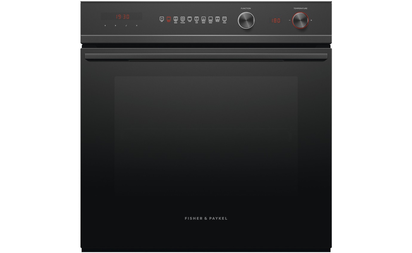 Fisher & Paykel 60cm Series 7 Contemporary Pyrolytic Oven, 9 Function OB60SD9PB1