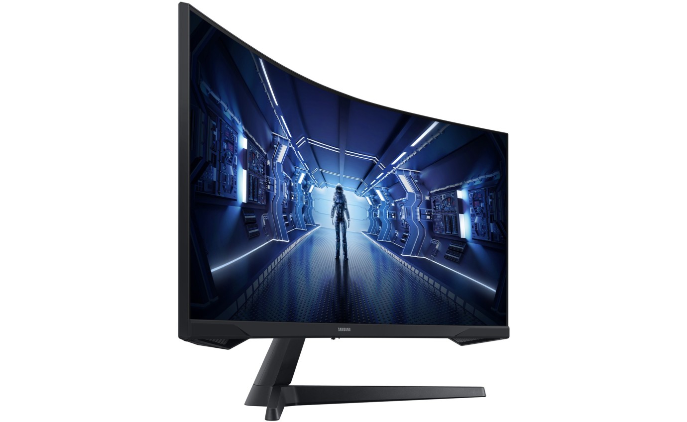 Samsung 34 inch Odyssey G55T Curved WQHD 165Hz Gaming Monitor LC34G55TWDEXXY