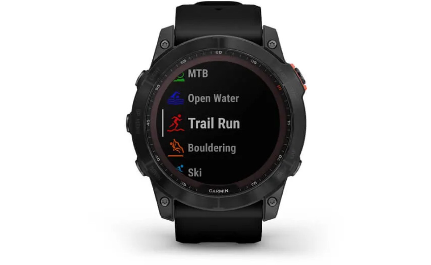 Garmin fenix&reg; 7X Solar Edition Smartwatch (Slate Grey/Black) 0100254101