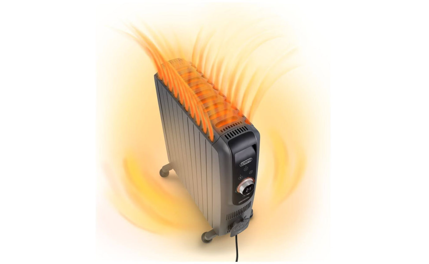 DeLonghi Dragon 5 Pro Connect 2400W Oil Column Heater TRD51024WIFIG