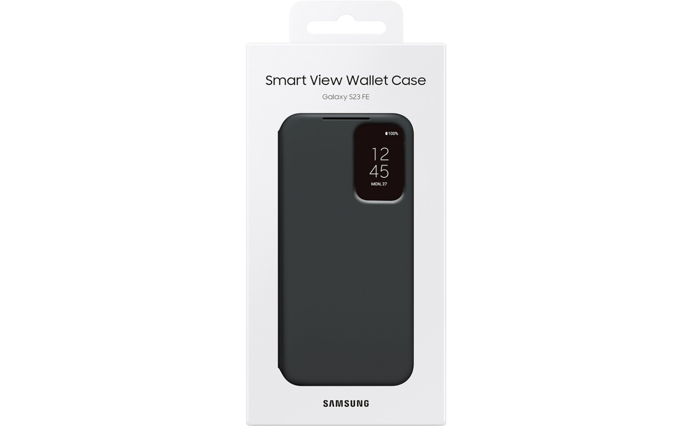 Samsung Galaxy S23 FE Smart View Wallet Case (Black) 11901310038