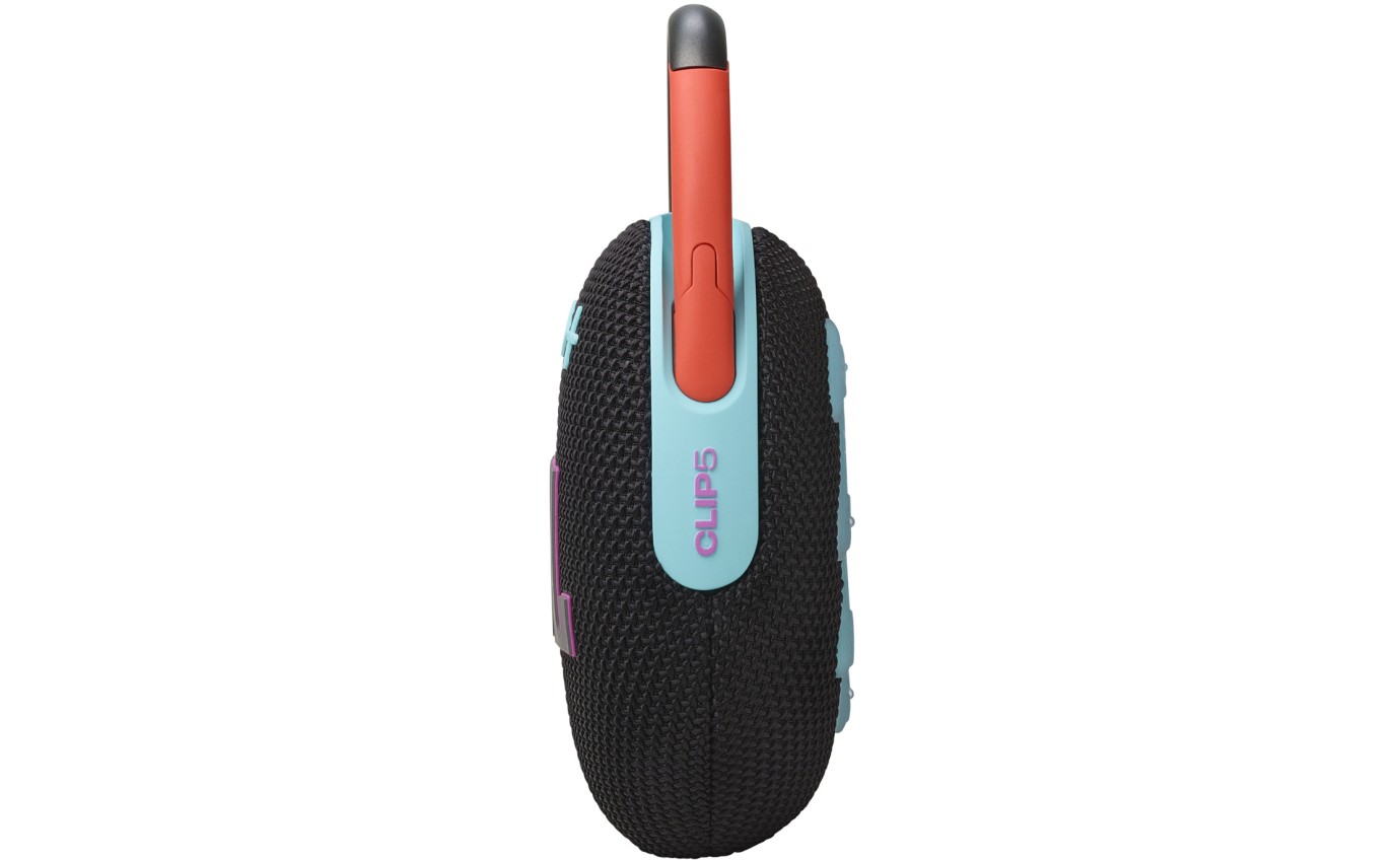 JBL Clip 5 Ultra Portable Waterproof Speaker (Black & Orange) JBLCLIP5BLKO