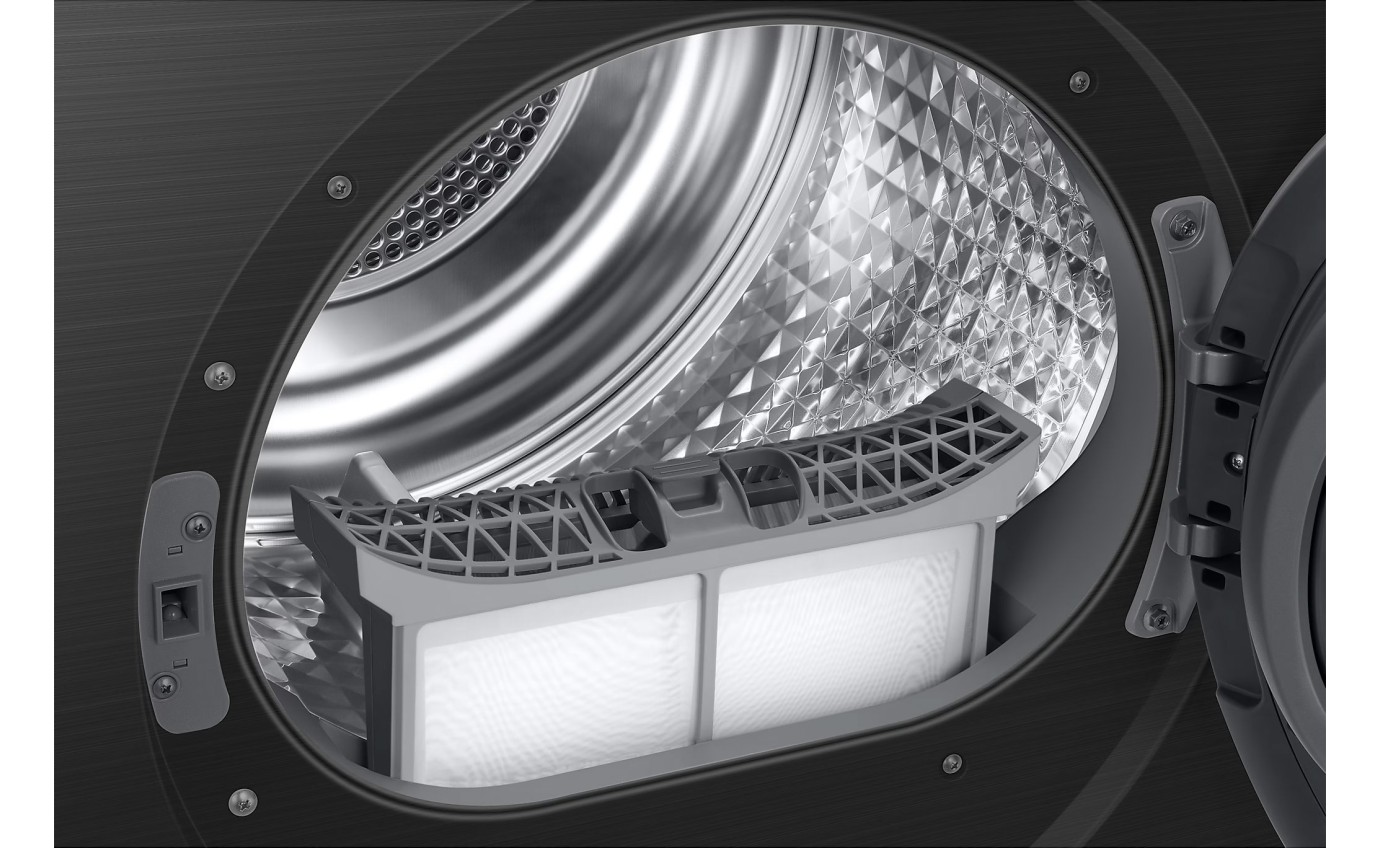 Samsung 9kg Smart Heat Pump Dryer (Black) DV90T6440LB