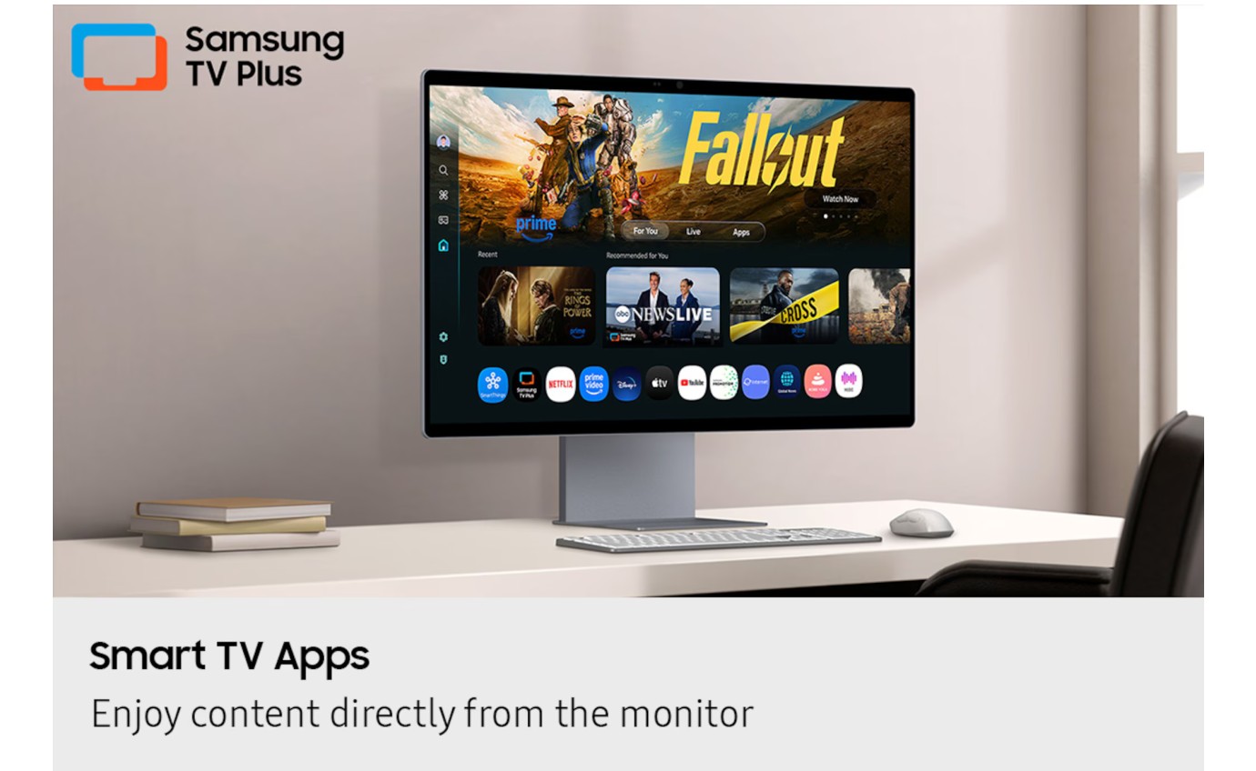 Samsung 32 inch Smart Monitor M9 4K OLED Samsung Vision AI LS32FM902SEXXY