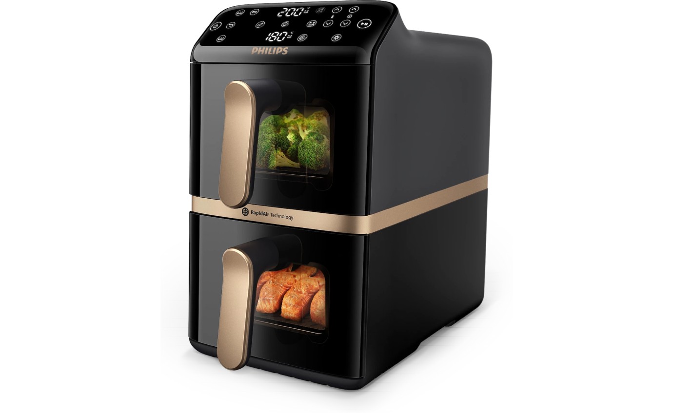 Philips 4000 Series Stacked Dual Basket Airfryer NA46270