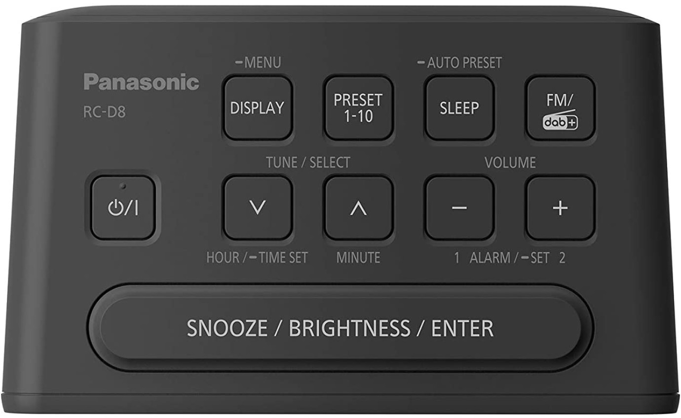 Panasonic DAB+/FM Clock Radio RCD8GNK