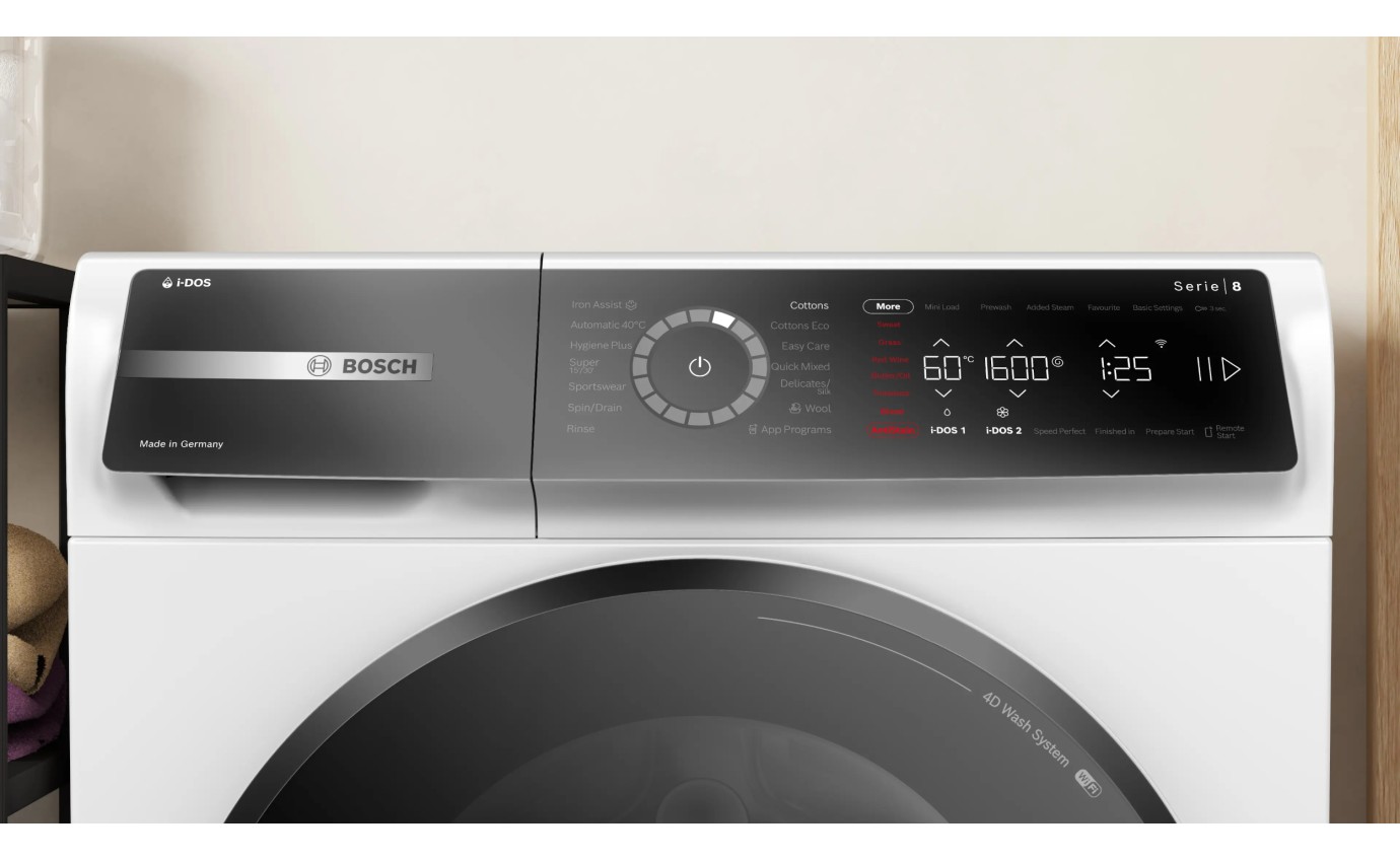 Bosch 10kg Series 8 Front Load Washing Machine WGB256A2AU