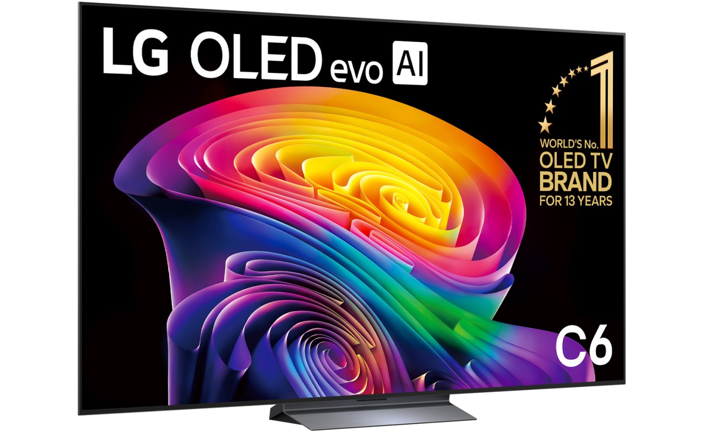 LG 77 inch C6 OLED evo AI 4K Smart TV OLED77C6PSA