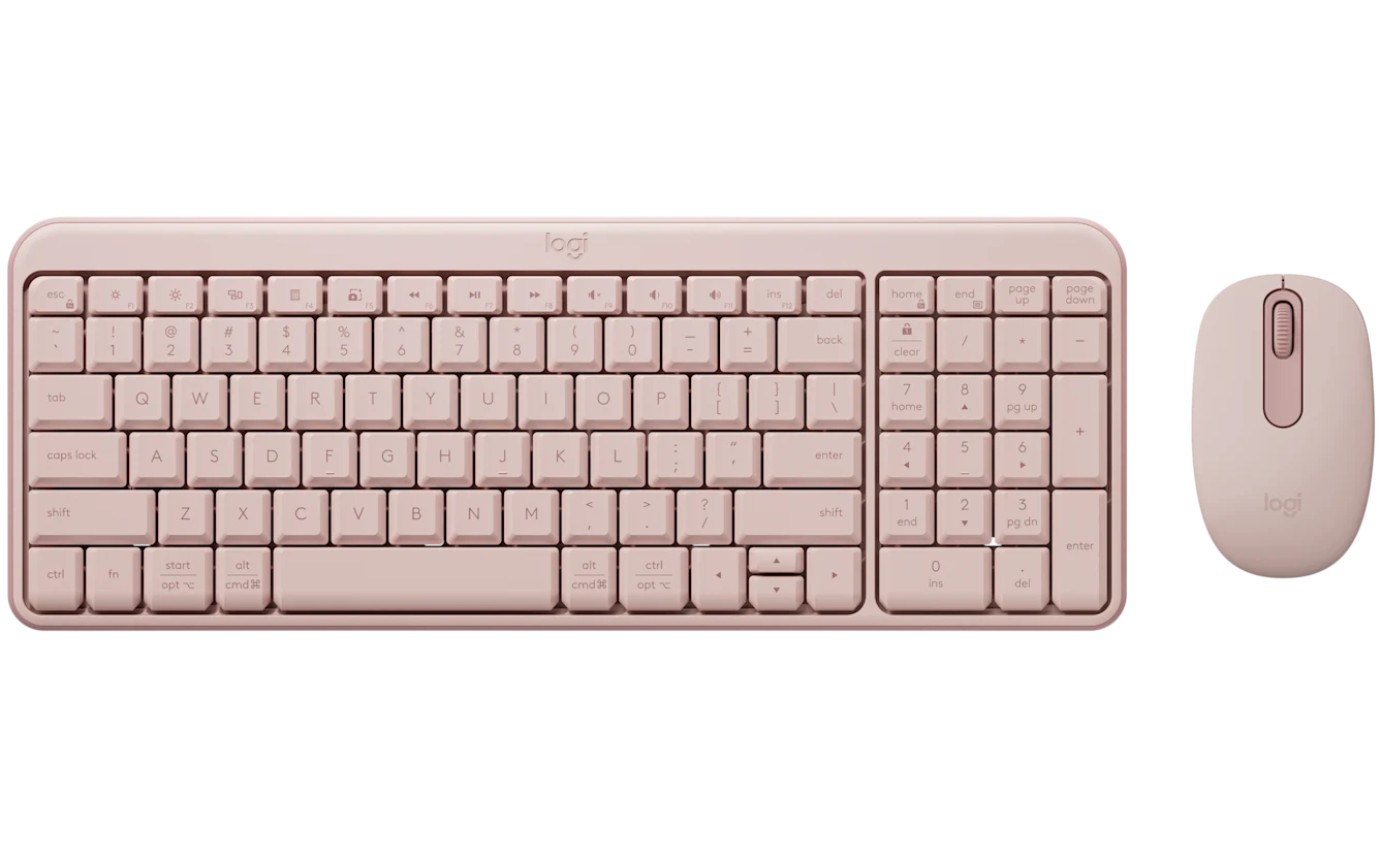 Logitech MK250 Compact Bluetooth&reg; Wireless Combo (Rose) 920013561