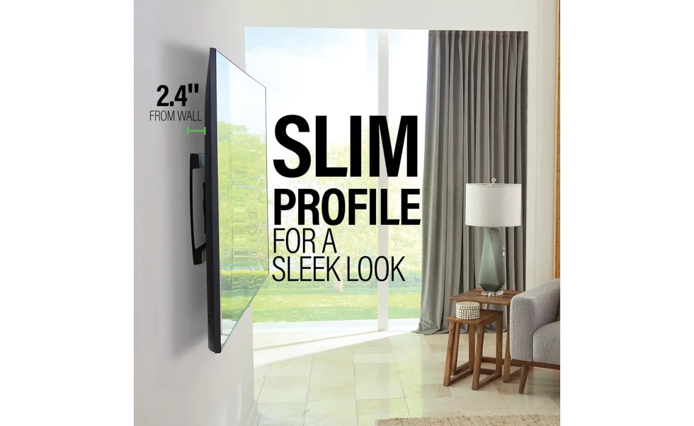 Sanus 42 inch-90 inch Advanced Full-Motion 4D&reg; + Shift&trade; TV Wall Mount VLF928B2