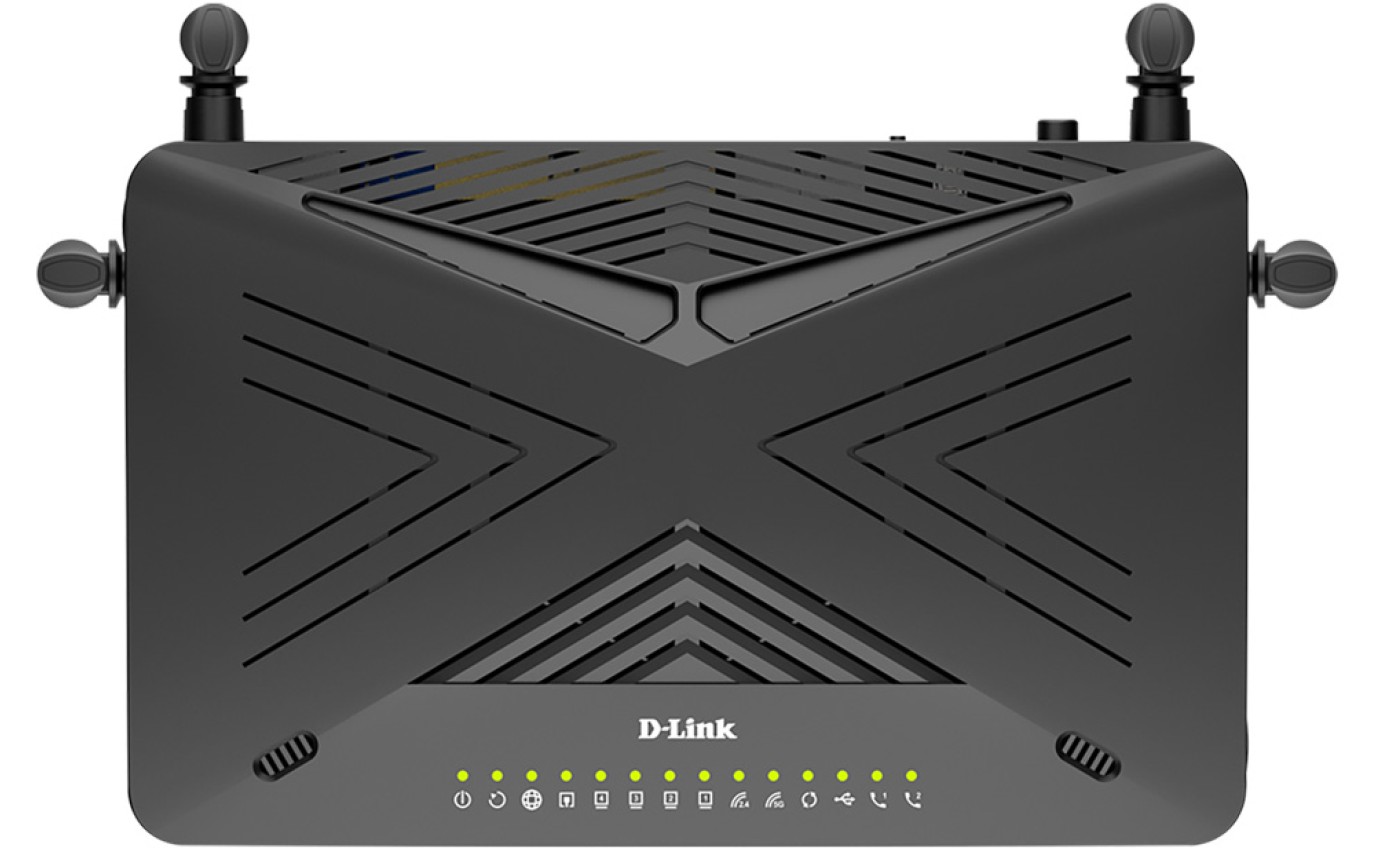 D-Link AX3000 Wi-Fi 6 VDSL2/ADSL2+ Modem Router with VoIP DSLX3052E