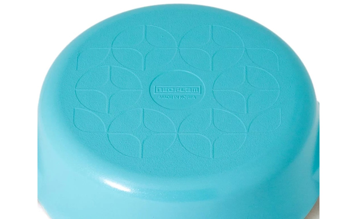 Neoflam 22cm Retro Stockpot Induction with Die-Cast Lid (Mint) EKRTC22