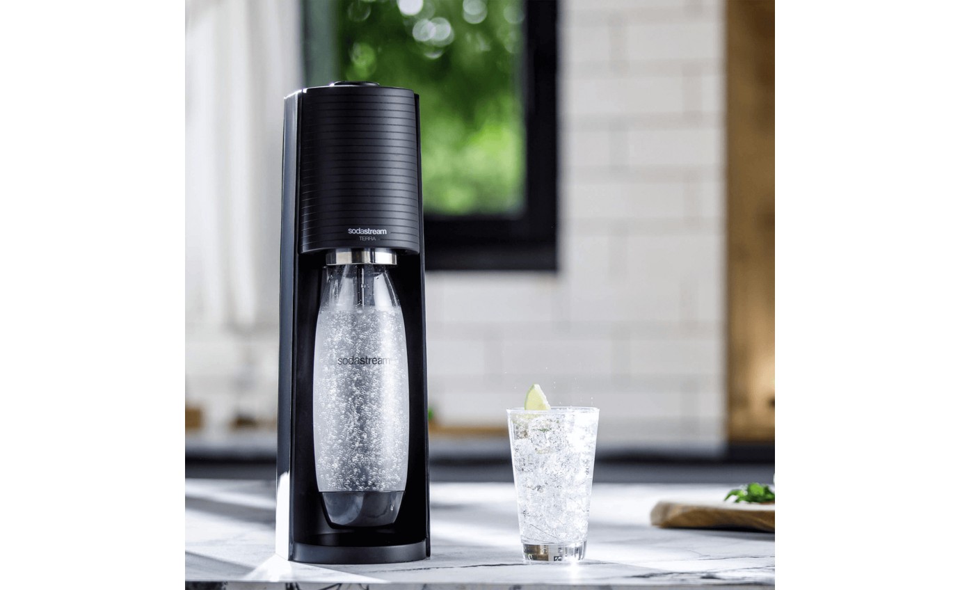 SodaStream Terra Sparkling Water Maker (Black) 1012811611