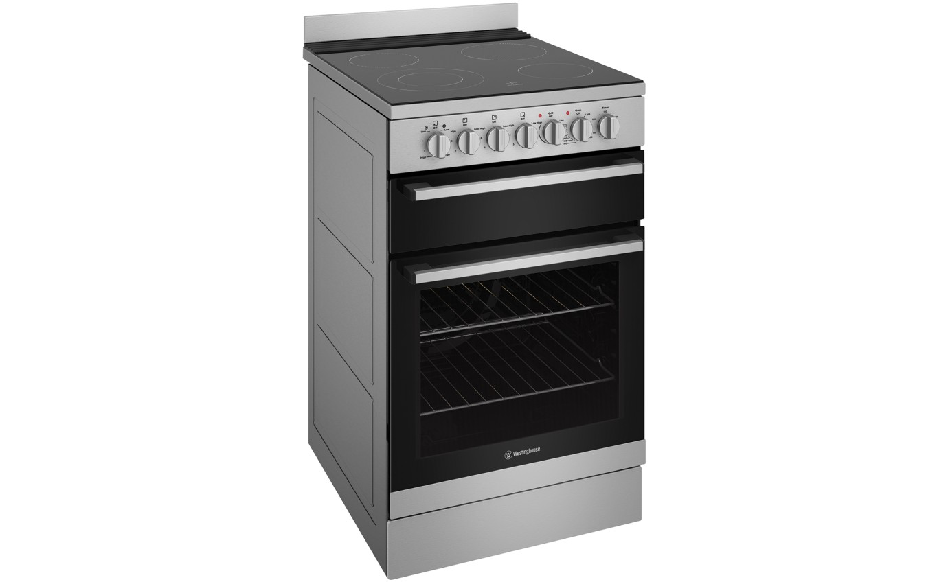 Westinghouse 54cm Electric Freestanding Oven (Stainless) WFE542SCB