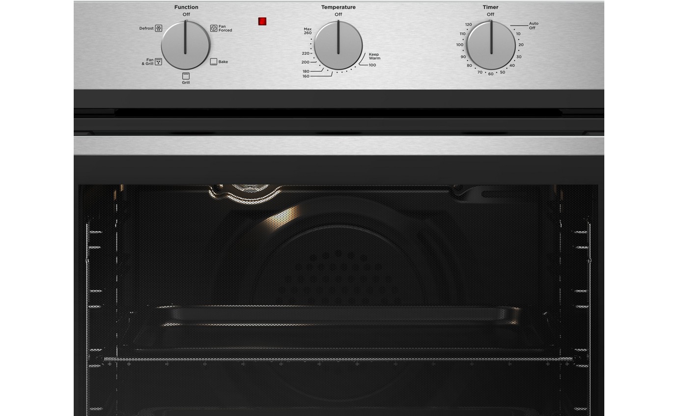 Westinghouse 60cm Multifunction Gas Oven (Stainless Steel) WVG6314SD