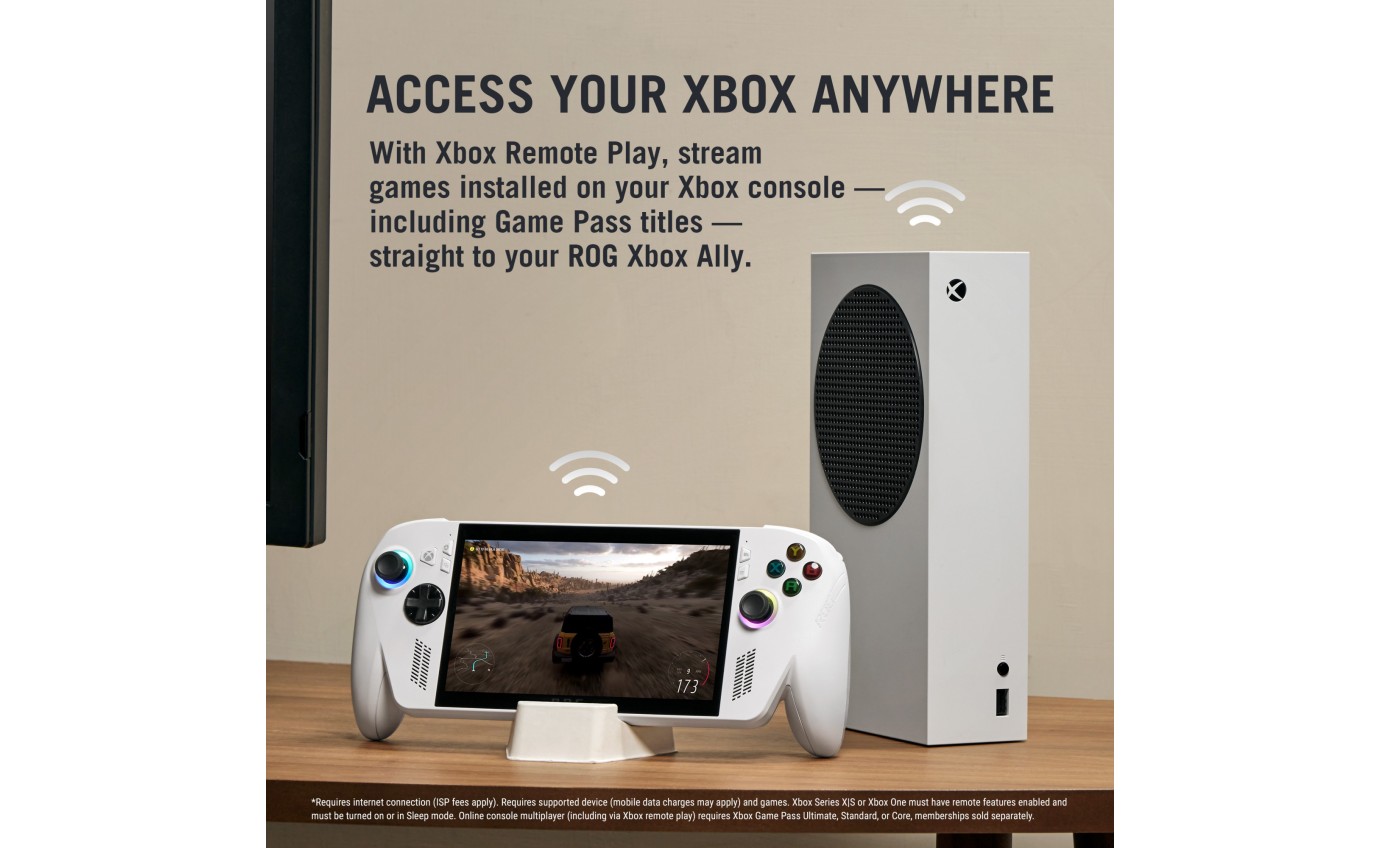 ASUS ROG Xbox Ally Gaming Handheld 7&Prime; FHD 120Hz Ryzen Z2 A 16GB RAM 512GB RC73YANH002W