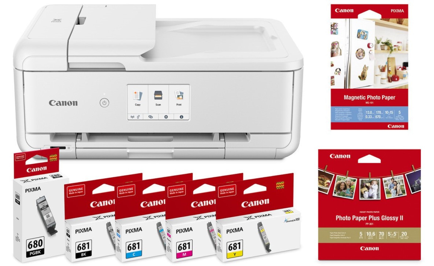 Canon PIXMA TS9565a A3 Home Office Multifunction Printer (Value Bundle) TS9565AVB