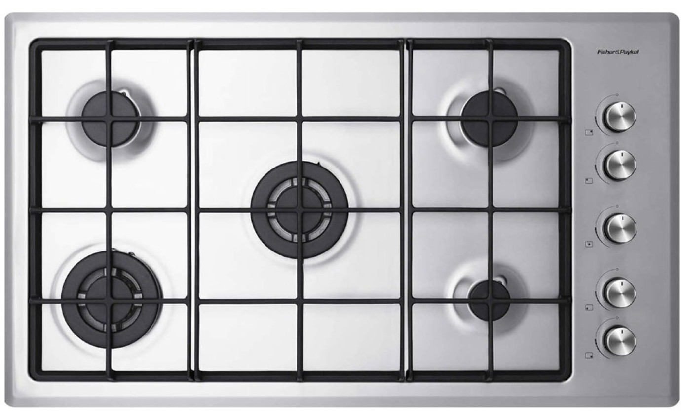 Fisher & Paykel 90cm Series 5 5 Burner Gas Cooktop, LPG CG905CLPX2